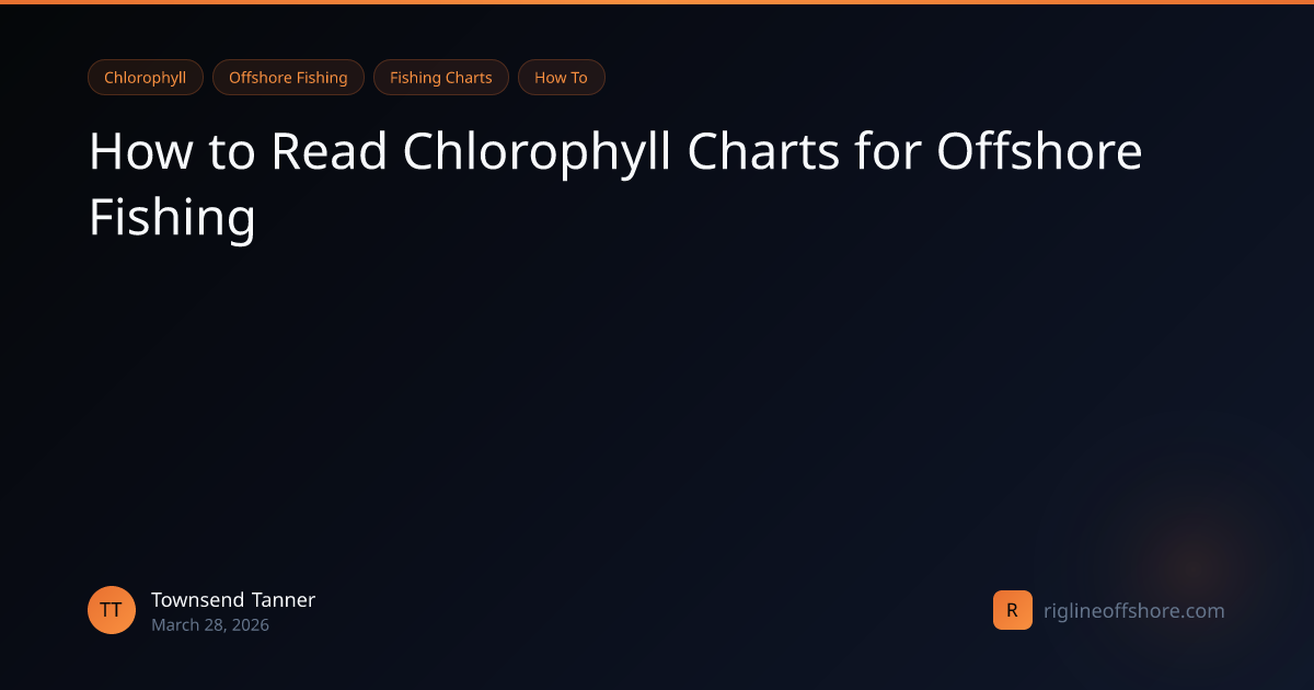 How to Read Chlorophyll Charts for Offshore Fishing | Rigline Blog